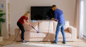 Химчистка дивана и мебели на дому: как проходит процедура